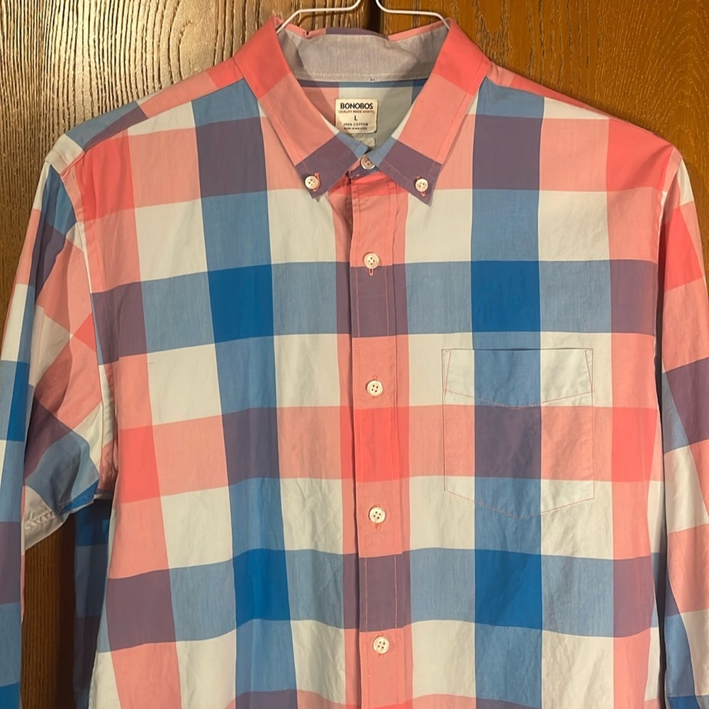 Bonobos - Casual checkered shirt - Slim Fit